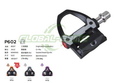 China Mountain Road Hybrid Bike Pedals , Sealed Bearing DU Bicycle Pedals Set for sale