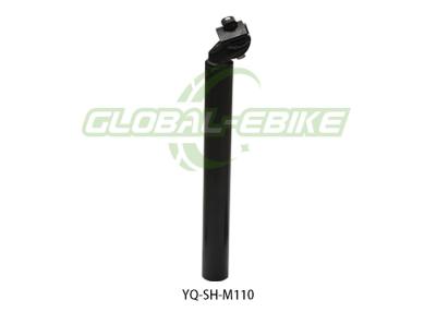 China Black Color Road Bike Seat Post 34mm , Bicycle Seat Post 6061 T6 Material for sale