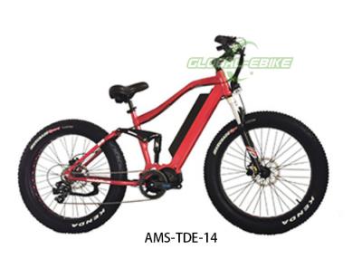 China Aluminium legering Off Road Elektrische fiets Volle ophanging Met geïntegreerde controller Te koop