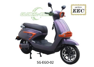 Chine 72V 20Ah batterie au plomb acide fourche avant hydraulique 12 pouces pneu violet City Ebike à vendre