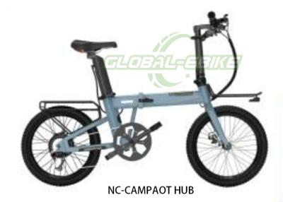 Κίνα Dark Grey Blue 20 Inch Aluminum Alloy Frame 50km/H Speed 48V Battery Light Folding Ebike προς πώληση