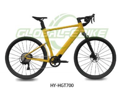 Chine vélo de montagne électrique jaune avec 36V 250W de traction moyenne 32Km/h haute vitesse à vendre