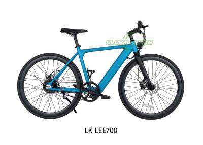 Cina Bicicletta elettrica stradale Bicicletta 36V caricabatterie rapida 3A cintura a carbonio a velocità singola Forchetta rigida Blu in vendita