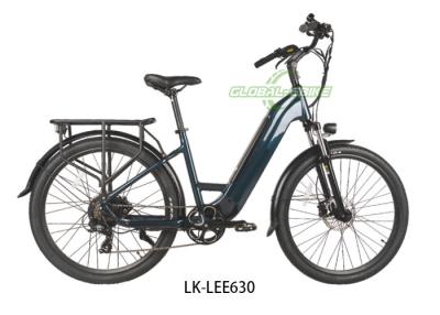 Cina City Ebike Leggera E 500W Motore 48V Batteria sospensione Forchetta Shimano Tourney 7-Speed LCD Display in vendita