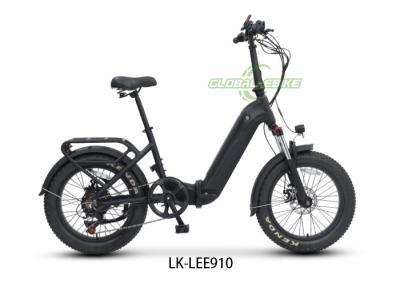 China City Ebike 500W Motor de cubo trasero Batería de iones de litio de 48V y sistema de engranajes de 7 velocidades negro completo en venta