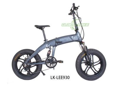 China LEE930 Electric Folding Bike Front Suspension Fork For Smooth Journey And Rear Hub Motor For Powerful Assistance for sale