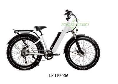 China Pneus elétricos de gordura Bike Paragem de potência Roda suave Opção versátil para deslocamentos urbanos e aventuras fora de estrada à venda