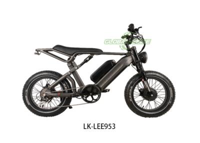 Chine Bicycle électrique à pneus gras puissant moteur 52V 1000W pneus à fourche à suspension avancée pour les amateurs de sensations fortes à vendre