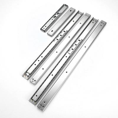 China Modern Single Drawer Slide 178mm Two Way Extension Length Slide For Bathroom Cabinet for sale