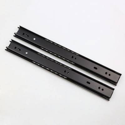 China 35mm Modern Ball Bearing Furniture Single Drawer Slide Cheap Slide Track For Cabinet for sale