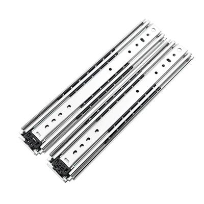 China Modern Heavy Duty Drawer Channel Slide 76mm Drawer Slide For Industry Use for sale