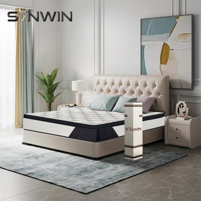 China Nature Modern Euro Flippable Muebles Top Latex 14 Inch King Bed Orthopedic Hard Mattress for sale