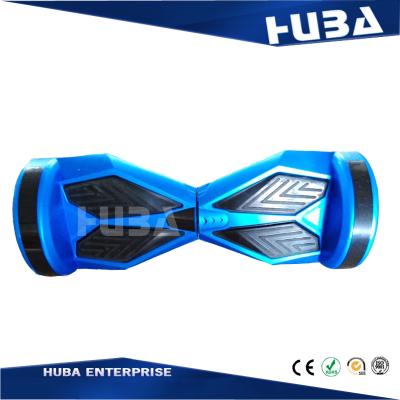 China Blue Two Wheels Self Balancing Electric Scooter with LED Light and Bluetooth for sale