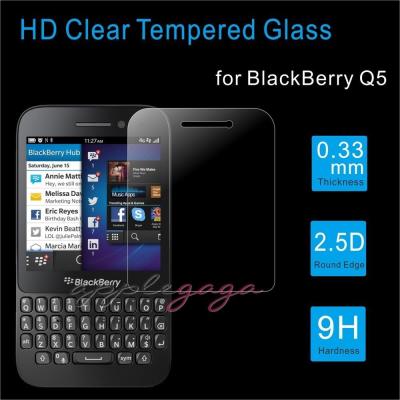 China Waterproof 9H Blackberry Anti Glare Screen Protectors tempered glass film for sale