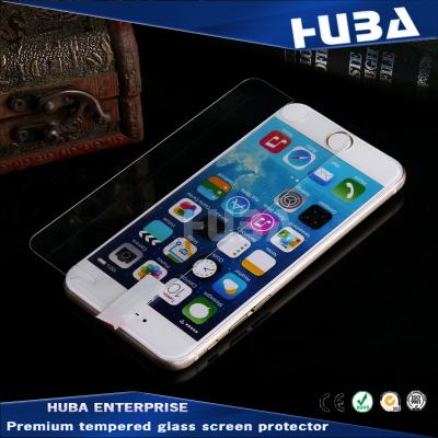 China Ultrathin Iphone 6Plus Tempered Glass Screen Protectors with Anti-scratch for sale