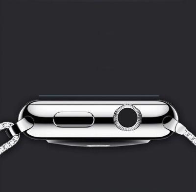 China 9H hardheid Aangemaakte het Schermbeschermer van de Glasfilm voor Apple-Horloge Te koop