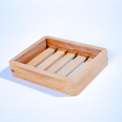 China Soap Box Wholesale Customized Environmental Friendly Natural Mold Proof Bamboo Soap Holder for sale