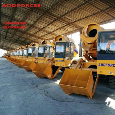 China Addforce Motomixer for Output Capacity 3.5m3 --Come from Shandong Construction Machinery Manufacturing Base 5.3m3 for sale