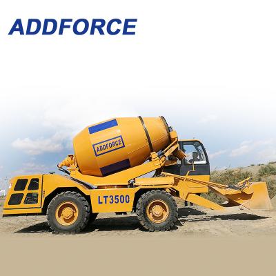 China Self loading concrete mixer/equipment for production of 5m3 concrete for sale