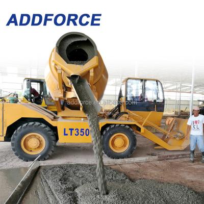 China High Quality Mobile Self Loading Concrete Mixer With Pump 16/70-20 for sale