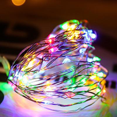 China High Quality Rice Light LED String Light Fairy LED Copper Wire String Light Copper Wire LED Decorative Party for sale