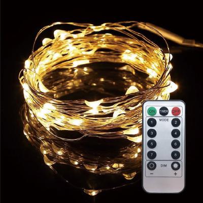 China Light Copper Wire String LED Copper Wire String Light Celebrate Festival Holiday Christmas Lights China for sale