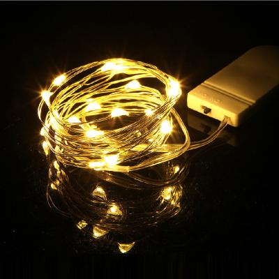 China Copper Wire String Light Flexible Copper Wire Holiday Decoration String Light 1/2/3 Meter Fairy Lights for sale