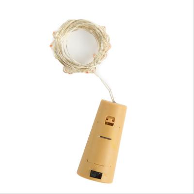 China Hotsales mini LED string lights copper wire decoration light copper wire fairy lights string wine bottle for sale