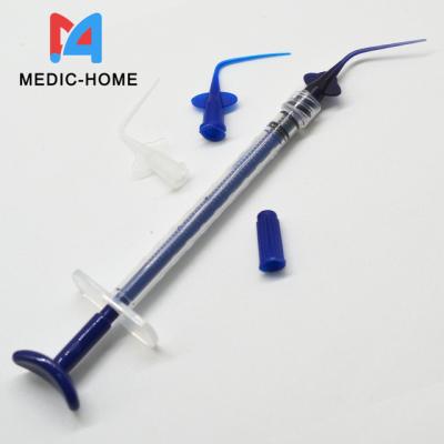 中国 Oral Surgery Disposable 1ml Root Canal Irrigation Syringe with Neelde Tips Customization 販売のため