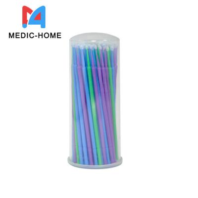 China 1mm/1.5mm/2mm Dental Swab Disposable Micro Applicator Brush Oral Surgery Te koop