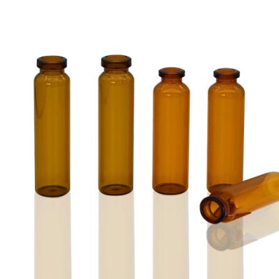 China Cupping Amber 30ml Glass Medical Bottle With Screw Cap Sealing In 100ml-500ml Size for sale