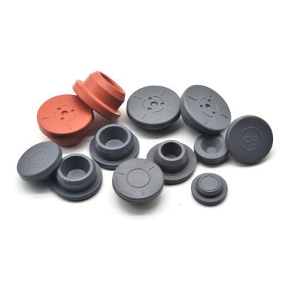 China 20mm 34mm Bromo Butyl Rubber Stoppers For Pharmaceutical Packaging Customizable Design for sale