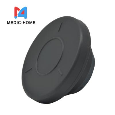 China OEM Logo Printing 28mm 28-B3 Bromo Butyl Rubber Stoppers for Pharmaceutical Packaging Te koop