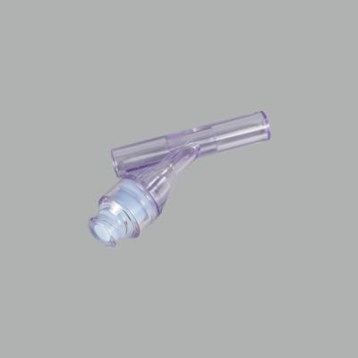 Cina Customized PC Request Needleless Valve Y Connector Infusion Injection Adapter for PC in vendita