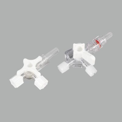 China Disposable Three-Way Stopcock Connector Valve Luer Lock Ethylene Oxide Sterilization en venta