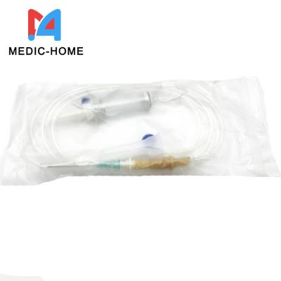 China Plastic Disposable Medical Luer Slip Luer Lock IV Set with/Without Needle CE Approval à venda