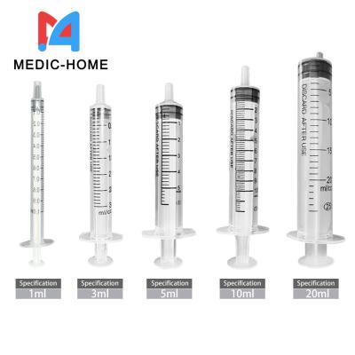 Chine Samples US 0/Piece Disposable Sterile Luer Slip Syringe 30ml for Adult and Children à vendre