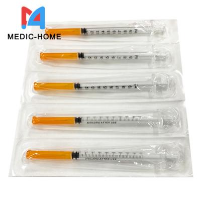 Китай 1cc 1ml Veterinary Medical Disposable Syringe CE ISO Approved Low Dead Space Volume продается