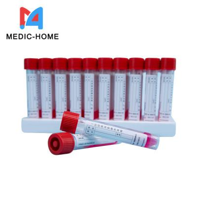 Cina Medical Saliva Sputum Specimen Sterile Sample Collection Swab Kit with Logo Printing in vendita