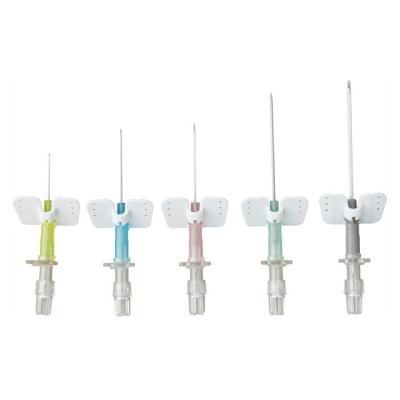 China Ethylene Oxide Sterilization Medical IV Cannula With Wing Injection Port And Logo Printing for sale