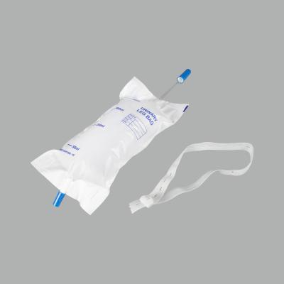 Китай External Female Disposable Urinary Leg Bag Medical Urine Container Transparent Leg Sterile Bag продается