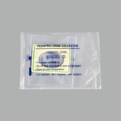 China White Disposable Children Urine Collector Child Urine Bag With Drainage Container Te koop