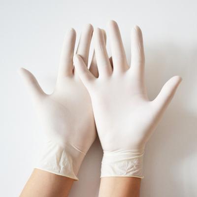 中国 Logo Printing Latex Disposable Waterproof Vinyl Glove for Market 販売のため