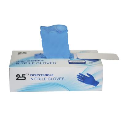 China Medical Supply Customizable Soft Latex/Nitrile Examination Glove for Customized Request Te koop