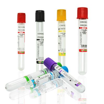 中国 13*100mm Medical Vacuum Blood Collection Tube Pet/Glass Tube for Children/Adult Group 販売のため