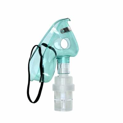 China Disposable Medical Nebulizer Mask Adult Plastic Tubing Included for sale