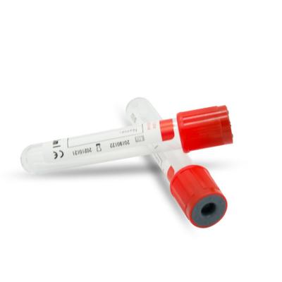 中国 Red Cap Medical Disposable Blood Collection Tube 2-10ml Ethylene Oxide Sterilization 販売のため