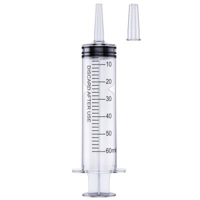 Chine 60ml Syringe for Liquid Liquid syringe ,Plastic Syring for Pet, Measuring  Syringe à vendre