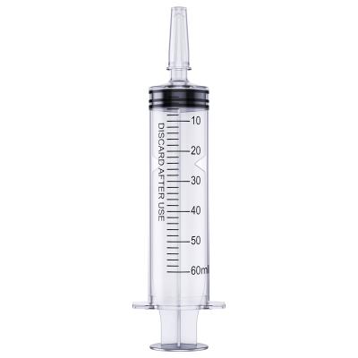 China 60ml PVC Disposable Veterinary Syringes Safe for sale