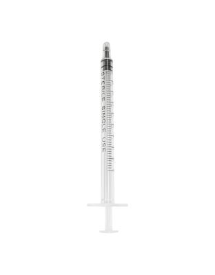 China 1ml Disposable Plastic Syringe Free Sample Tool For Feeding Animals for sale